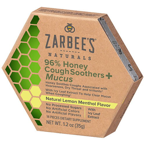 Zarbee's Naturals 96% Honey Cough Soothers